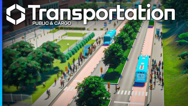 Public & Cargo Transport is MODULAR and DETAILED in Cities: Skylines 2