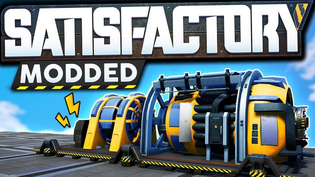 Modular Power Plants are a GAME CHANGER! - Satisfactory Modded Gameplay Ep 8