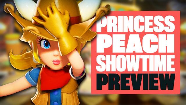 Princess Peach: Showtime! Gameplay Preview! - 10 MINUTES OF NEW PRINCESS PEACH SWITCH GAMEPLAY