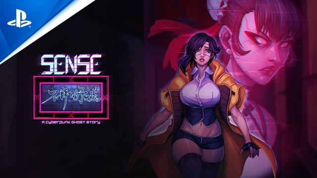 Sense - A Cyberpunk Ghost Story: Launch Trailer | PS4