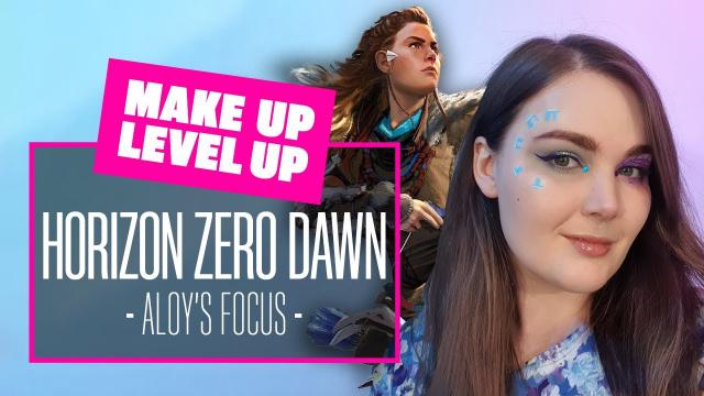 Aloy's Focus Futuristic Sci-Fi Make Up Look! [HORIZON ZERO DAWN MAKEUP] - Make Up Level Up