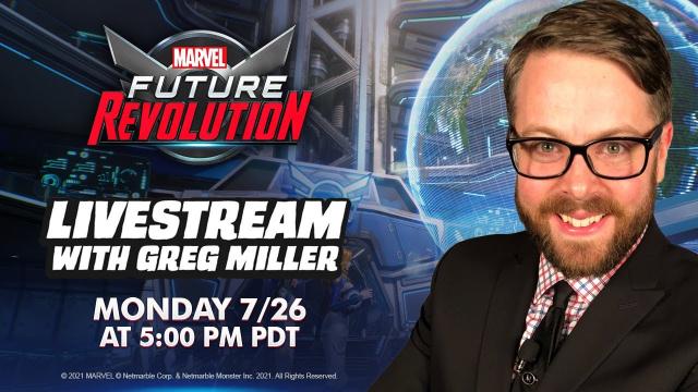 MARVEL Future Revolution Livestream with Greg Miller