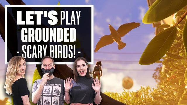 Let's Play Grounded Multiplayer - BIRD BIRD BIRD BIRD, B-BIRD'S THE WORD