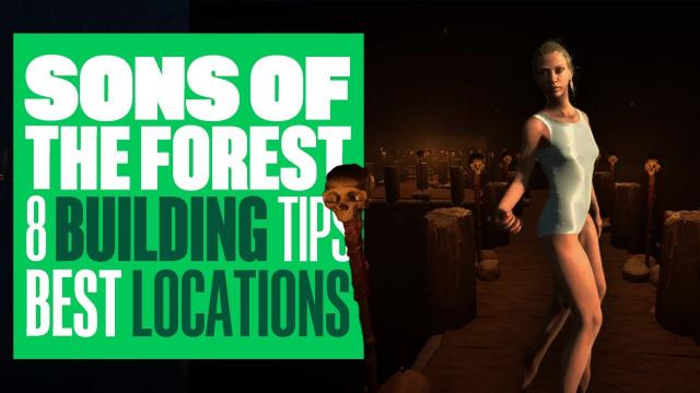 8 Sons Of The Forest Building Tips - ICE BASES, PATHFINDING AND BEST LOCATIONS