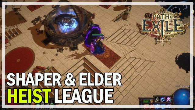 Path of Exile Heist - Shaper & Elder Boss - Hexblast Trickster