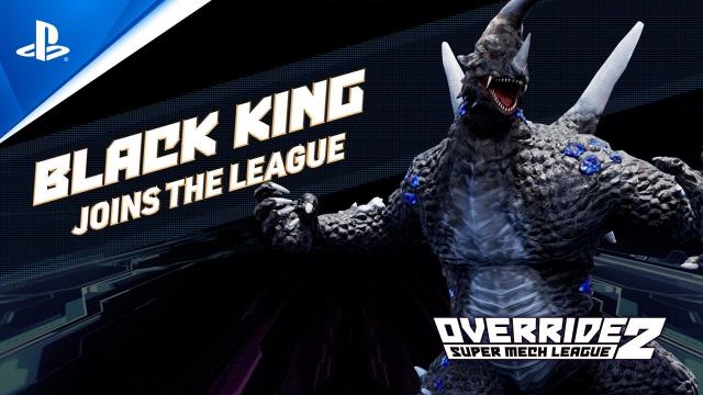 Override 2: Super Mech League - Ultraman DLC #3: Black King Gameplay Trailer | PS5, PS4