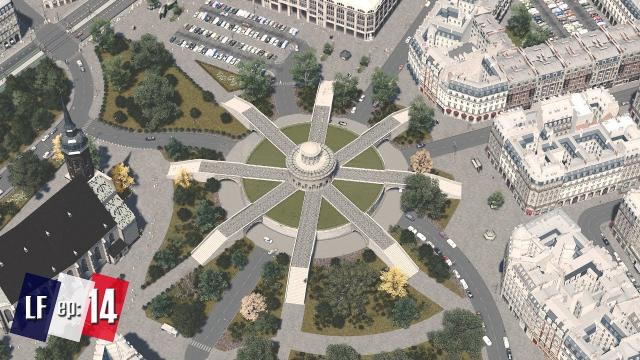 Cities Skylines: Little France - Octopus Roundabout #14