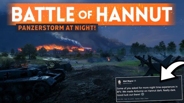 PANZERSTORM NIGHT MAP! - Battle of Hannut: New Battlefield 5 Grand Operation Details