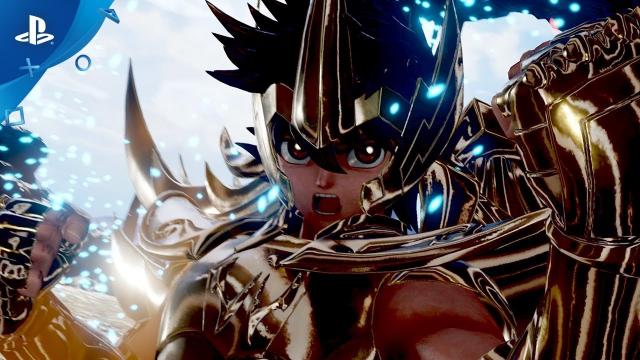 Jump Force - Saint Seiya Character Reveal 2018 Trailer | PS4