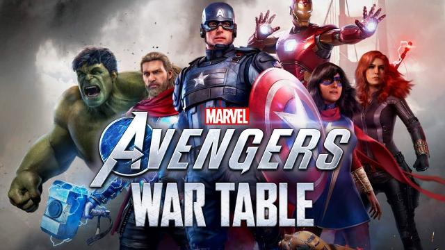 Marvel's Avengers Launch Week War Table