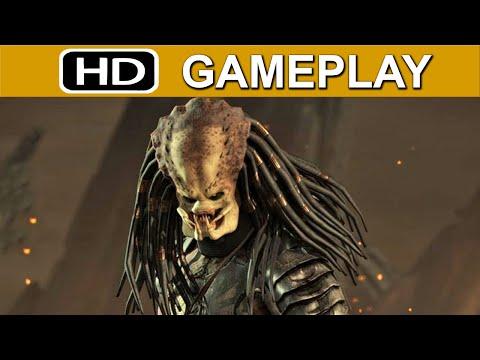 Mortal Kombat X Predator Gameplay Fatality ALL Variations