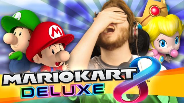Mario Kart 8 Deluxe | THIS IS A BABY GAME?! (Mario Kart 8 Deluxe 150cc Gameplay)