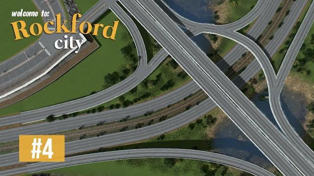 Cities Skylines: Rockford City - EP4 - Sunken highway, tunnel & interchange!
