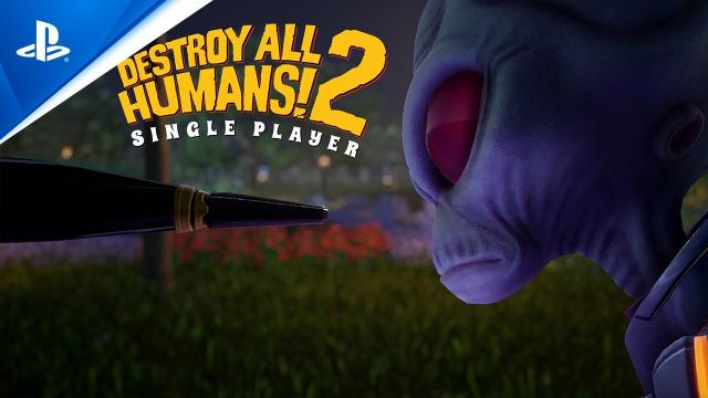 Destroy All Humans! 2 - Reprobed: Single Player - Release Trailer | PS4 Games