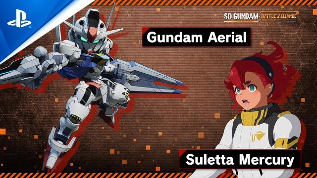 SD Gundam Battle Alliance - Mobile Suit Gundam: The Witch from Mercury DLC Trailer | PS5 & PS4