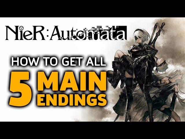 How To Get NieR: Automata's 5 Main Endings