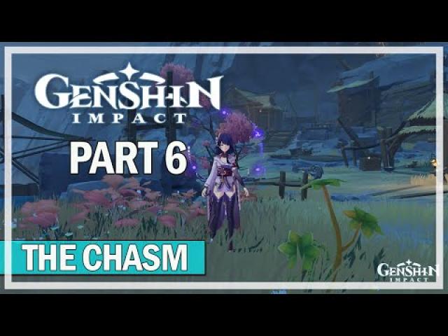 GENSHIN IMPACT - The Chasm Upper Area Exploration & Artifact Grind