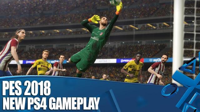 PES 2018 PS4 Pro Gameplay - We play a really exciting 0-0 draw (really)