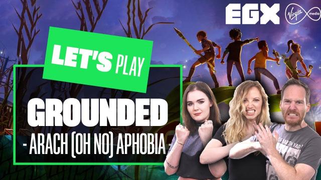 Let's Play Grounded - WATCH THIS STREAM ON THE WEB - EGX 2021