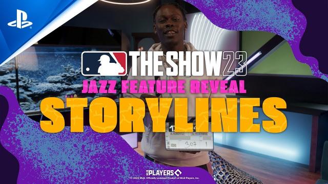 MLB The Show 23 - Jazz Feature Reveal: Storylines | PS5 & PS4 Games