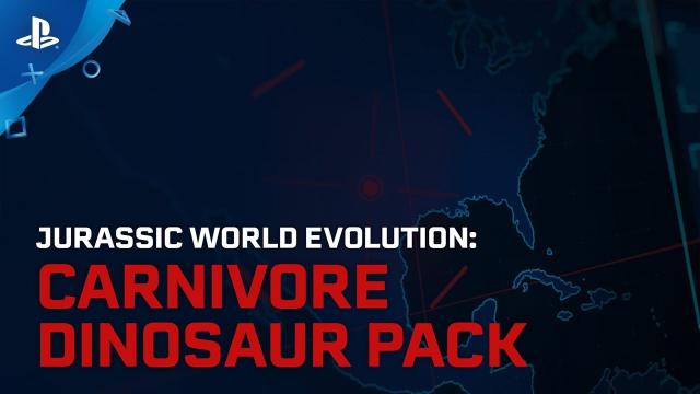 Jurassic World Evolution - Carnivore Dinosaur Pack Trailer | PS4