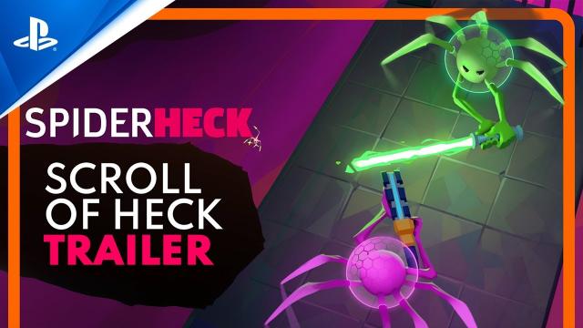 SpiderHeck - Scroll of Heck Update Trailer | PS5 & PS4 Games