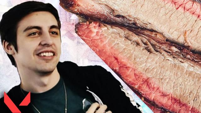 I EAT BRISKET WHILE BEATING RADIANT PLAYERS | Shroud | Valorant