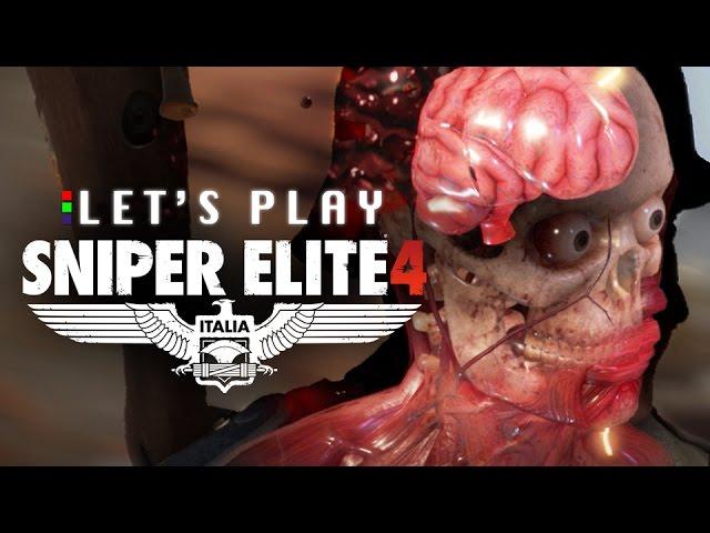CO-OP HEADSHOTS - Sniper Elite 4 Co-Op Let's Play