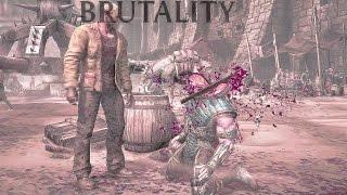 Mortal Kombat X Jason Voorhees SECRET Brutality NEW THROW BRUTALITY
