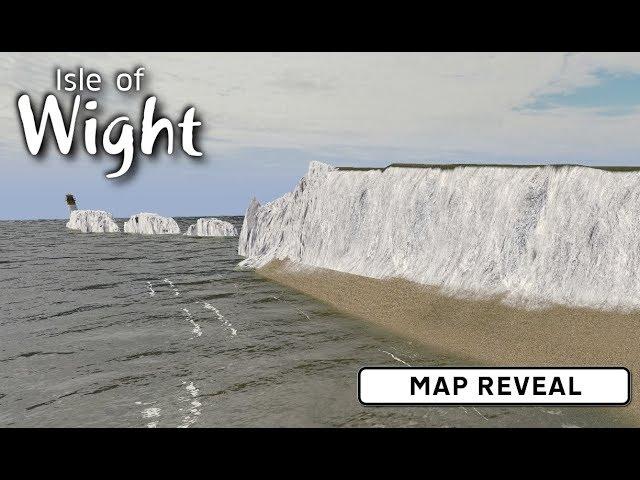 Map Reveal - Cities: Skylines: Isle of Wight - UK build