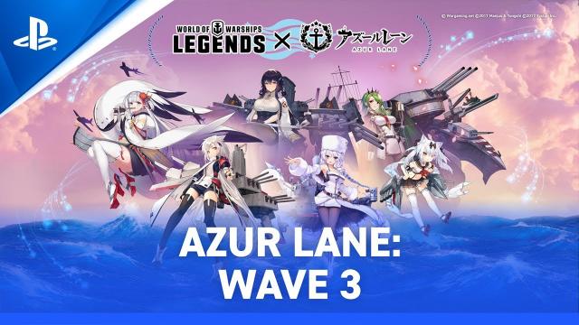 World of Warships: Legends – Azur Lane Wave III | PS5, PS4