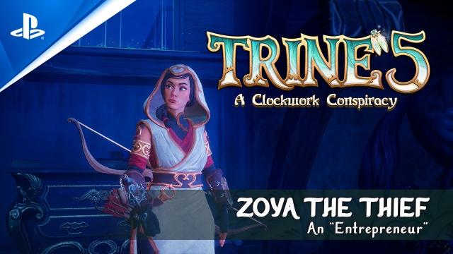 Trine 5: A Clockwork Conspiracy - Hero Spotlight: Zoya the Thief | PS5 & PS4 Games
