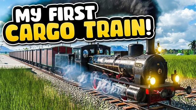 Building my FIRST Train Line! — Transport Fever 2: Deluxe Edition (#4)