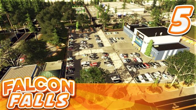 Cities Skylines - Falcon Falls | Part 5 - Commercial Zone