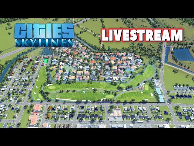 Cities Skylines | Sunset City | LIVE |