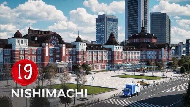 Nishimachi EP 19 - Tokyo Station Marunouchi Plaza - Cities Skylines