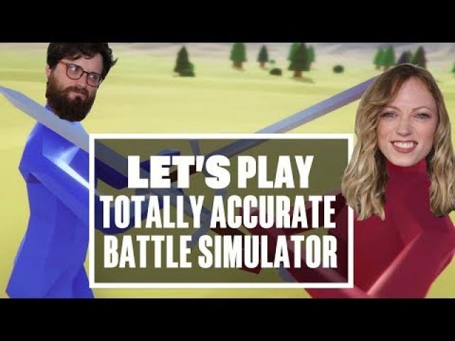 Let's Play Totally Accurate Battle Simulator - AOIFE VS JOHNNY