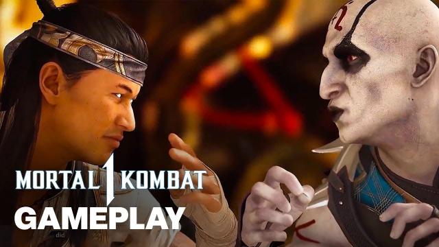 Mortal Kombat 1 Quan Chi vs Liu Kang High Level Gameplay