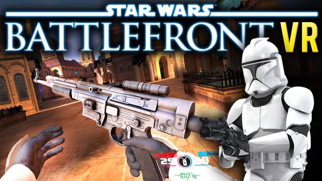 Weapons and Blasters in Star Wars Battlefront VR! Assault Class Weapons Fully Tested!
