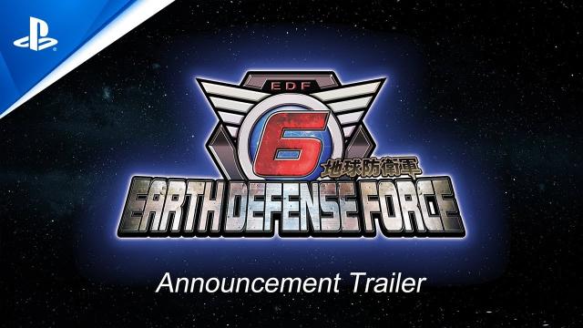 Earth Defense Force 6 - Announcement Trailer | PS5 & PS4 Games