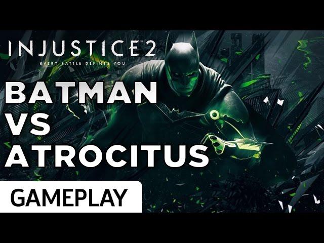 Injustice 2 - Batman Vs. Atrocitus Stream Event Gameplay