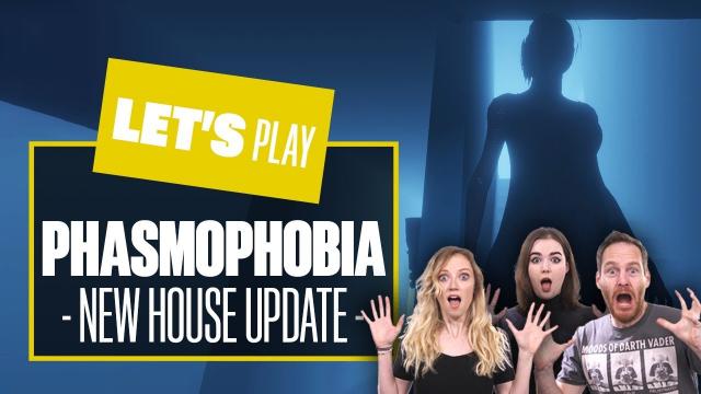 Let's Play Phasmophobia New House Update - NEW GHOSTS + NOWHERE TO HIDE IN WILLOW STREET