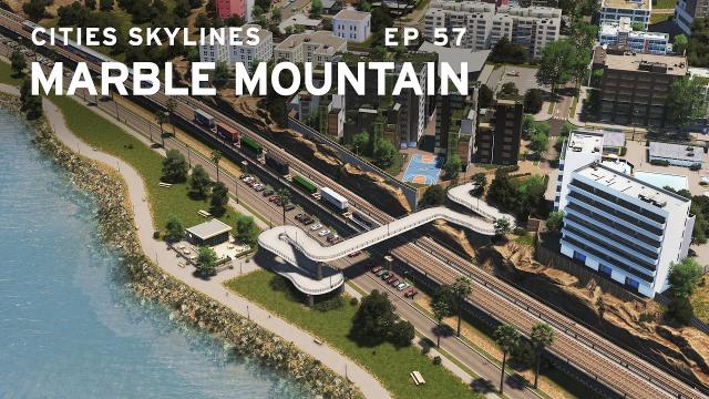 Montana Rail Park - Cities Skylines: Marble Mountain EP 57