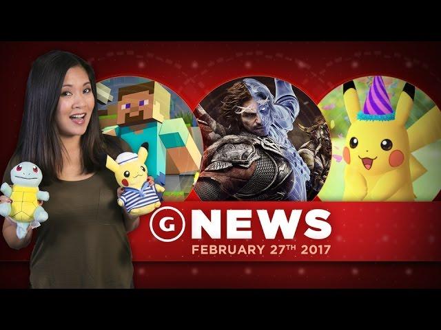 Middle-Earth: Shadow of War Details & Pokemon’s 21st Birthday - GS Daily News