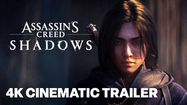 Assassin's Creed Shadows Official Cinematic Reveal 4K Trailer