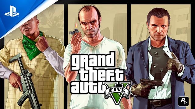 Grand Theft Auto V and Grand Theft Auto Online - Announcement Trailer | PS5