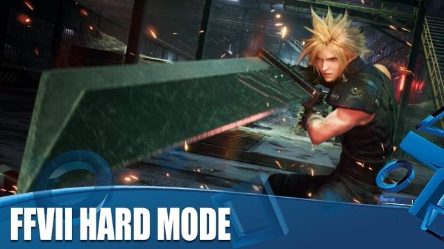 Final Fantasy VII Remake - Hard Mode Gameplay