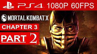 Mortal Kombat X Gameplay Walkthrough Part 2 [1080p HD 60 FPS PS4] - No Commentary