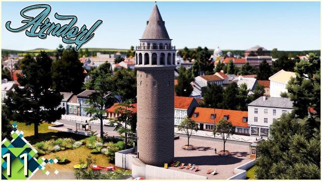 Cities Skylines: ARNDORF - The Elections & the Tower! #11