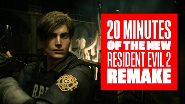 20 Minutes of Resident Evil 2 Remake - Resident Evil 2 Remake Gameplay